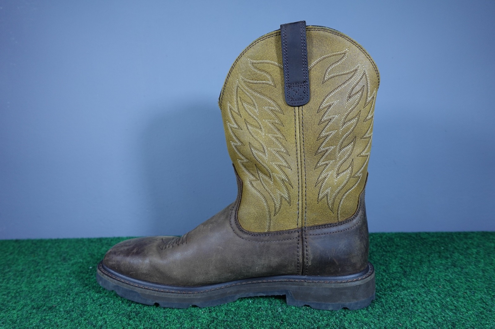 Ariat Work Dalton Square Soft Toe Work Boots Brow… - image 2