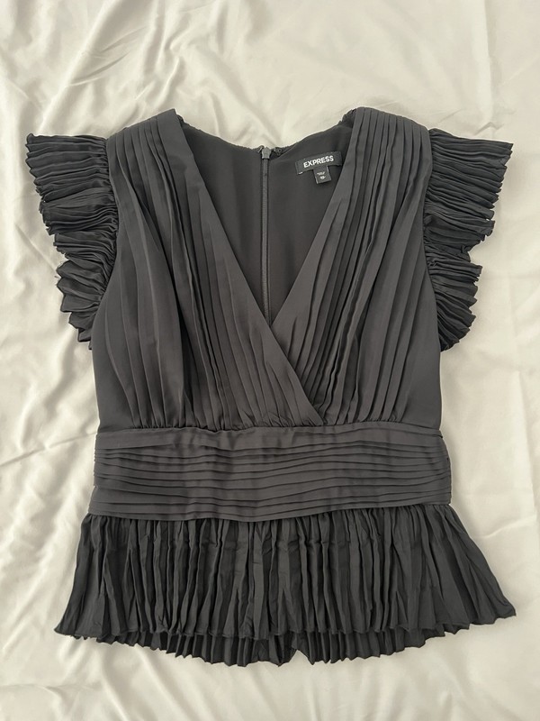 Express Black Tank Size Xs