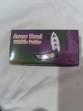 Vintage Arrow Head Wildlife Folder Pocket Folding Knife New in Box