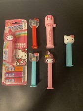 Hello Kitty PEZ Dispenser Lot of 6