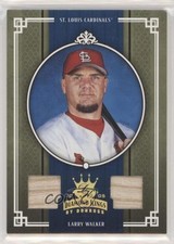 2005 Donruss Diamond Kings Gold Materials 14/25 Larry Walker #215 HOF 0o0