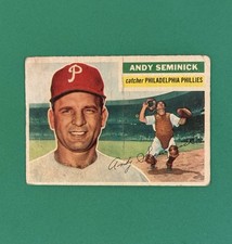 1956 Topps Andy Seminick #296 Good