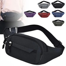 Mobile Waist Bag for Men Women Multifunctional Large Capacity Belt Bag Anti Spla