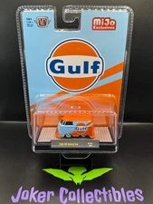 M2 Machines Gulf 1960 Volkswagen VW Delivery Van Custom Blue MJS84 25-19