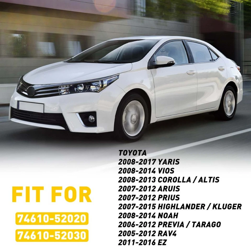 Manija de tracción del techo interior del auto para Toyota Corolla Yaris Vios 2005-2017 2 piezas Foto 2 de 4