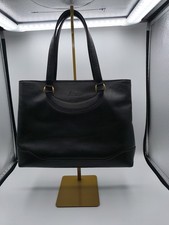 Alicante Black Leather Tote Handbag Other