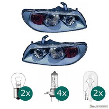 Scheinwerfer grau Set passt für Nissan Almera II (N16) ab Baujahr 02-06