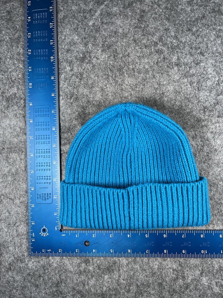TheNorthFace Vibrant Blue Knit Hat The North Face Hat Beanie Womens One Size Blue Knit Cuffed  main image 4