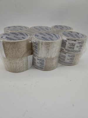 12x Paketklebeband Transparent 48mm x 35m   Extra Starke Haftung, Reißfest, Leis