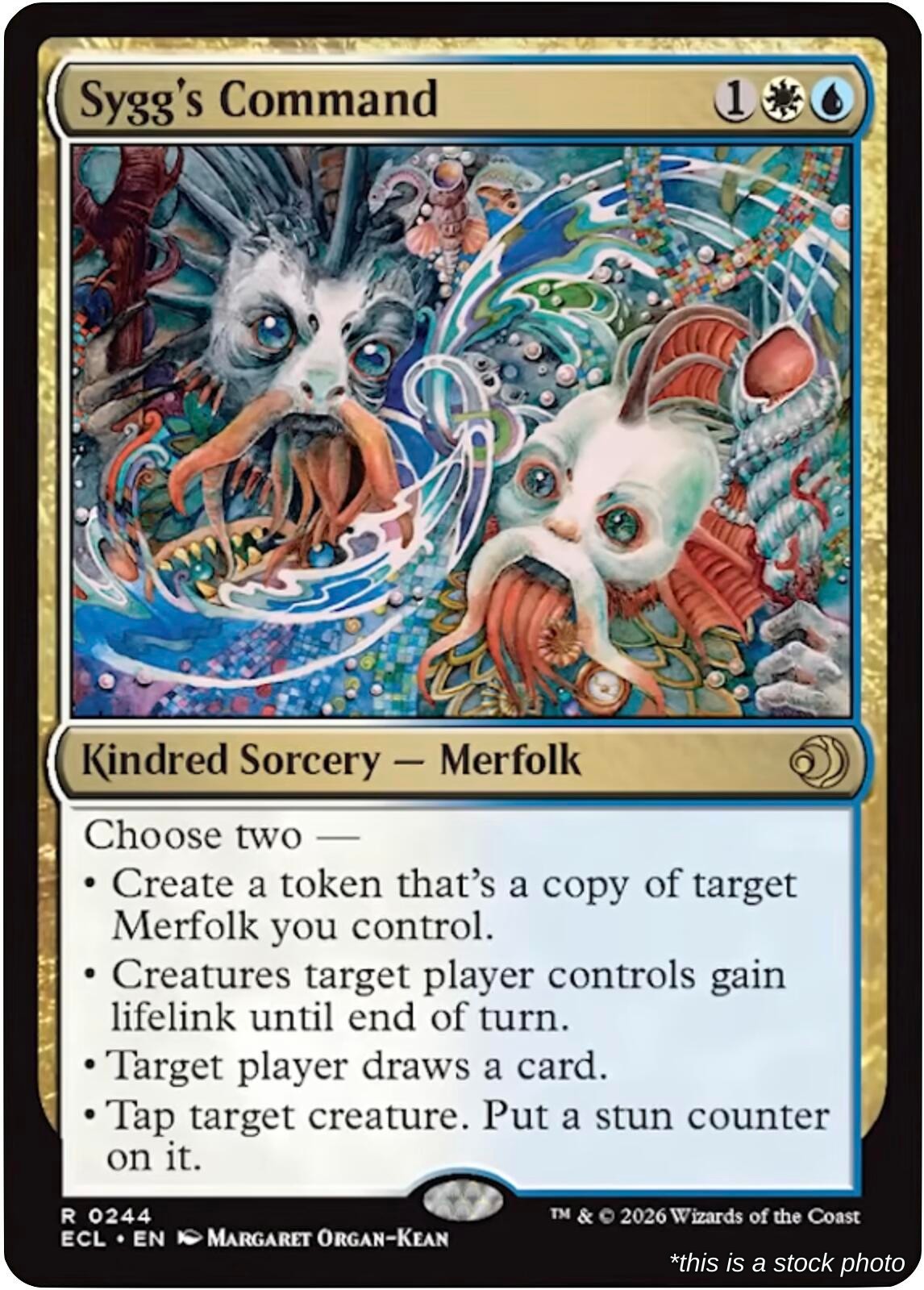 Sygg's Command (ECL 244), Foil, Lorwyn Eclipsed, MTG
