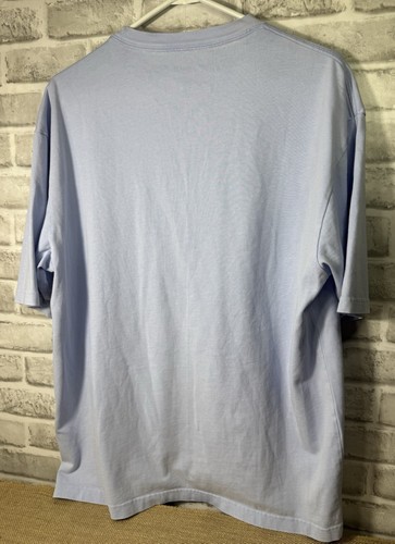 Nike Jordan Flight Tee Oversized Fit Uomo Small Blu Jumpman Shirt Nuova con etichette - Foto 7 di 7