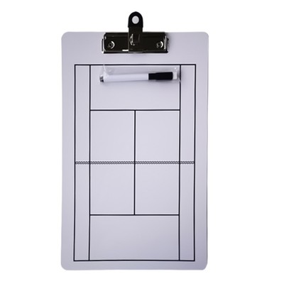 Basketball Tactic Board Train Assistant Equipment with Erasable Write Wipe Pen