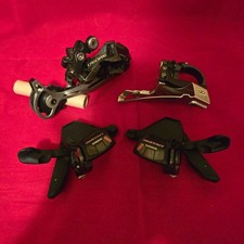 Mini gruppo Shimano Deore 9s. Cambio Deore RD-M592 SGS/ SL-M590 usato