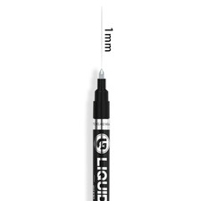 Liquid Chrome Mirror Markers Pens Waterproof Diy Paint Marker For Art Craft Us