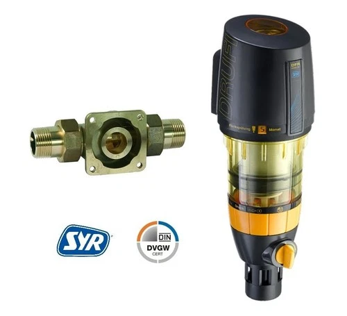 SYR Hauswasserstation Drufi Plus DFR Rückspülfilter mit Druckm. DN 20 | 25 | 32