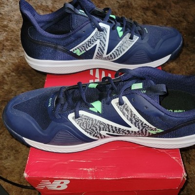 New Balance 796v3 Blue Green Tennis Hard Court Men's 11-1/2 2E Wide MCH796E3 New