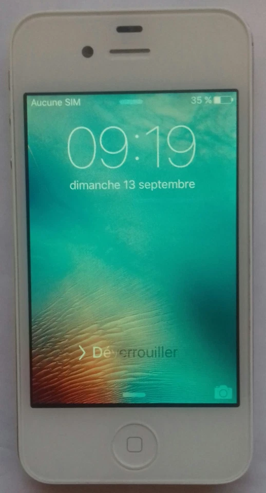 Apple iPhone 4S - 16 Go - Blanc Pour Pièces, photo 2 sur 5
