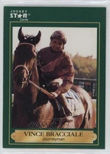 1991 Horse Star Jockey Star Cards Vince Bracciale #49 0c4