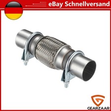 Flexrohr + 2x Schellen 45x100/210mm Universal passt für Seat Leon Ibiza für Opel