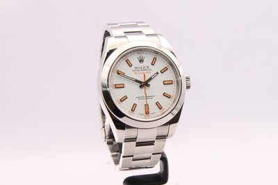 Rolex Milgauss Weiss 116400 Full Set 2008