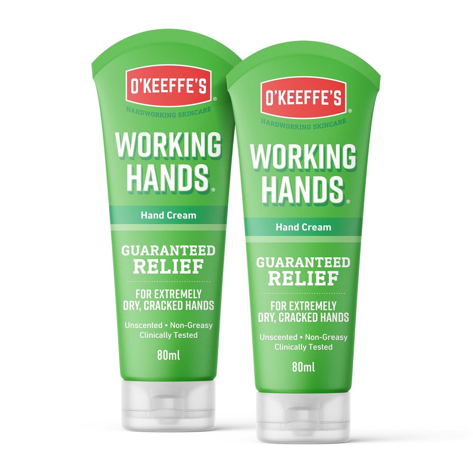 O'Keeffe's Working Hands, 80ml Tubes (2 Pack) - Hand Cream for Extremely Dry, Cracked Hands | Instantly Boosts Moisture Levels, Creates a Protective Layer & Prevents Moisture Loss - Image 3