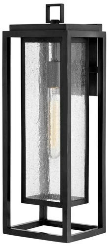 Hinkley Republic 20" High Black Rectangular Outdoor Wall Light - Picture 2 of 8