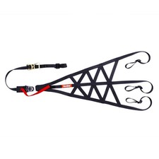 RaceQuip Right Side Triangle Roll Cage Net Bl...