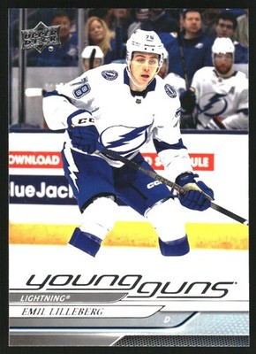 2024-25 Upper Deck #241 Emil Lilleberg YG RC - HKY