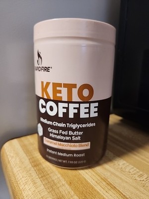 Keto Coffee Caramel Macchiato 7.93 Oz  by Rapid Fire