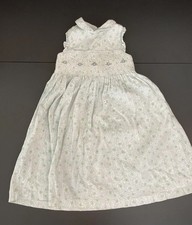 VTG Kids SZ5 Laura Ashleigh Dress Spring Easter Floral Fairy Cottage Core Cotton