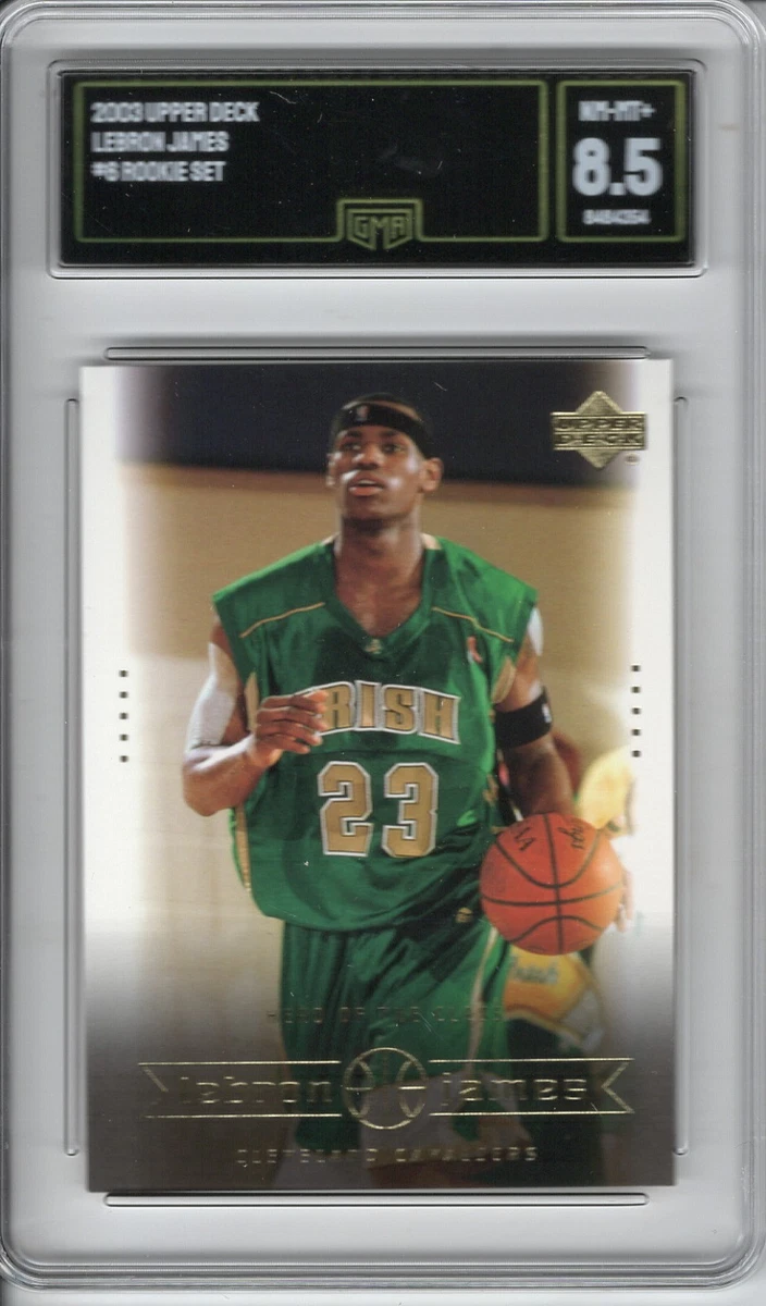 LeBron James 8.5 Graded Basketball Rookie Sports Trading LeBron James 8.5 Graded Basketball Rookie Sports Trading