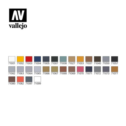 Vallejo Model Air - Basic Colours & Airbrush Set - Picture 4 of 4