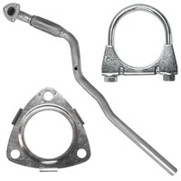 Kollektorrohr Flexrohr Rohrvorne Hosenrohr FüR Opel Astra G Ii 2 1.6