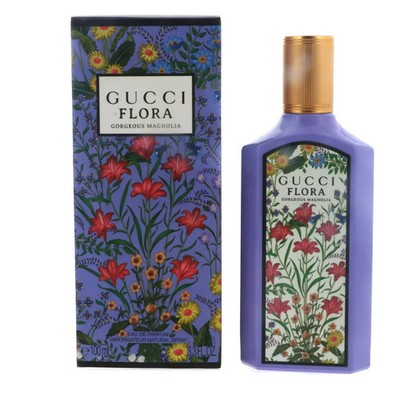 Gucci Flora Gorgeous Magnolia by Gucci for Women Eau de Parfum Spray 3.4 oz