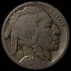 1918 s 5C Buffalo Nickel Circulated Coin