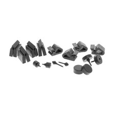 Rubber Bumper Kit Hardtop Cnvt Front Rear For Chevy Impala Base 1963-1964 Rubber Bumper Kit Hardtop Cnvt Front Rear For Chevy Impala Base 1963-1964