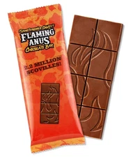 Flaming Anus Chocolate Bar