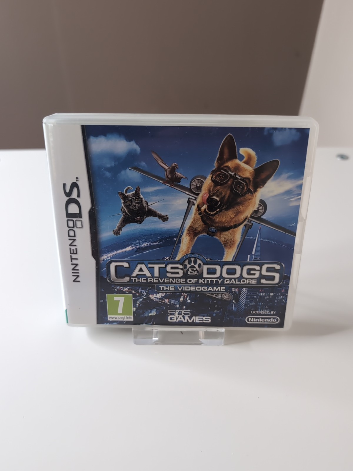 Nintendo DS Video Game Cats Dogs The Revenge of Kitty Galore 2010 Preowned