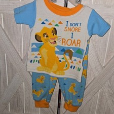 Disney Baby The Lion King Baby Pajamas 12 Months