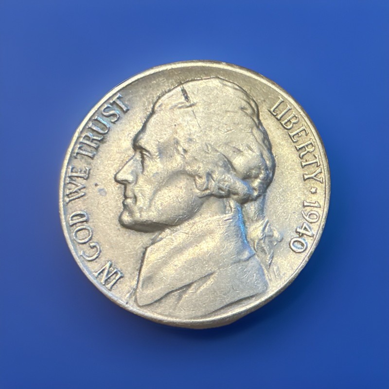 1940 S Jefferson Nickel 