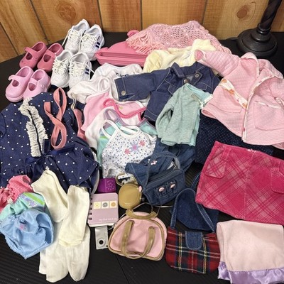 Our Generation 18  Doll Clothes Shoes Accessories Lot 42 pcs Outfit Bundle