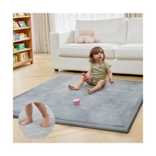 ACOMOPACK Baby Play Mat for Floor 1.3" Thick Memory Foam 50x50 Soft... Fast Ship
