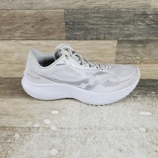 Saucony Kinvara 15 Womens Shoes Sz 9.5 Running White Mesh Lace Up Sneakers