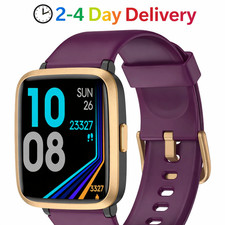 Fitness Activity Tracker Watch as Fitbit Heart Rate Monitor Pedometer for Women