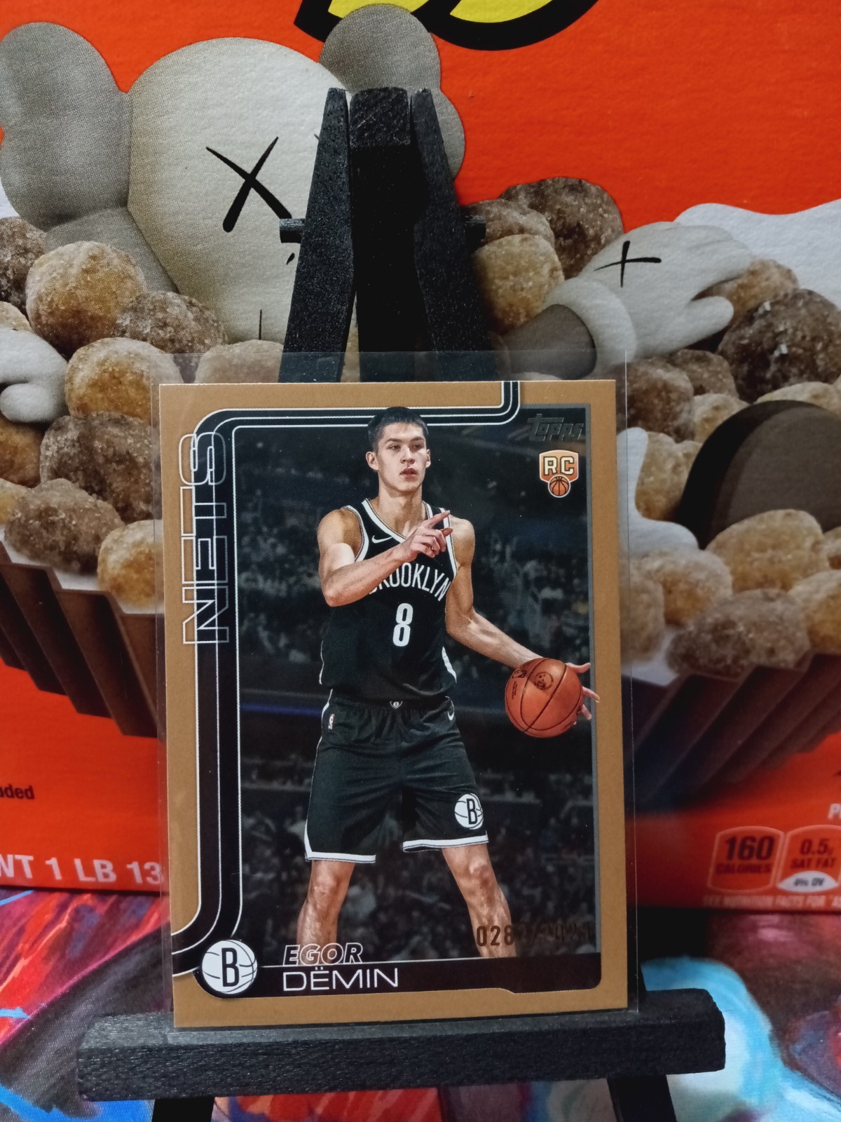 2025-26 Topps - Egor Demin #208 Gold 282/2025 (RC)