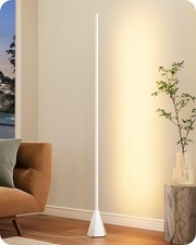 LED Corner Floor Lamp, New Gesture Control Dimmable Corner Light with Remote ...