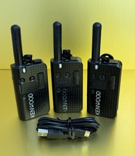  Lot of 3 Kenwood ProTalk LT Pocket Portable Handheld Radio PKT-23 -No Dock