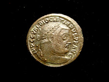 DIOCLETIAN. 384-305. Large FOLLIS. Serdica. Roman Genius. Choice!