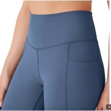 Members Mark Womens Flare Yoga Pant Size Extra Small XS Singing The Blues - NWT