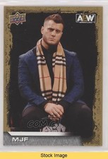 2022 Upper Deck AEW All Elite Wrestling Gold MJF #3 READ 0iz2